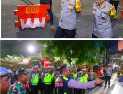 Kurang – lebih 372 Personel Gabungan Aparat Polri & TNI Didalam :