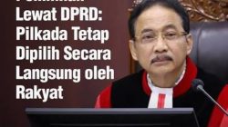 Mahkamah Konstitusi (MK) menegaskan bahwa pemilihan kepala daerah (Pilkada) tetap dilaksanakan secara langsung oleh rakyat.