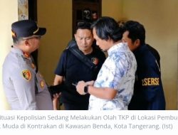 Tim gabungan Polda Metro Jaya, Polres Metro Tangerang Kota, dan Polsek Benda berhasil meringkus pelaku pembunuhan terhadap seorang wanita muda berinisial SNA (21)