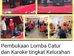 Pembukaan Lomba Catur Dan Lomba Karaoke